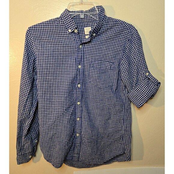 Giordano Men's Slim Fit Linen Blend Long Sleeve Button Down Size Small - Picture 1 of 3